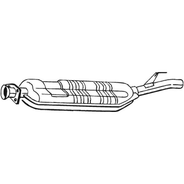 Silencieux Central Bosal 175-397