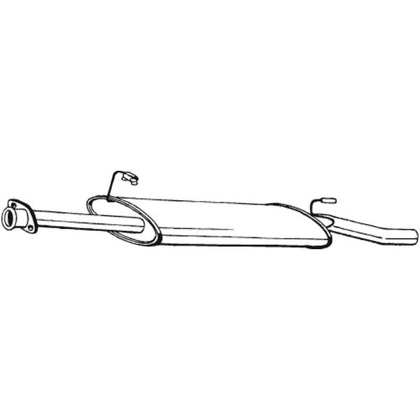 Silencieux Central Bosal 282-387