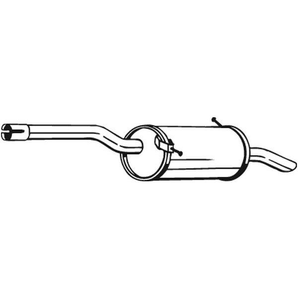 Silencieux Arrière Bosal 135-103
