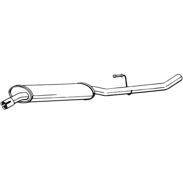 Silencieux Central Bosal 283-307