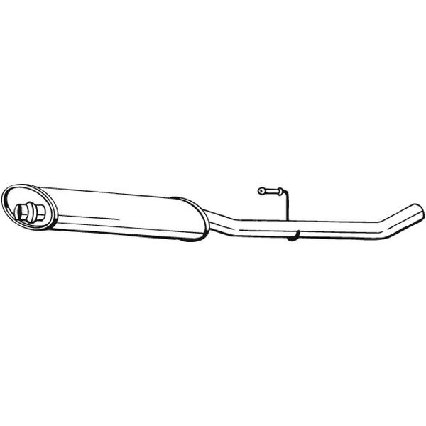Silencieux Central Bosal 282-331