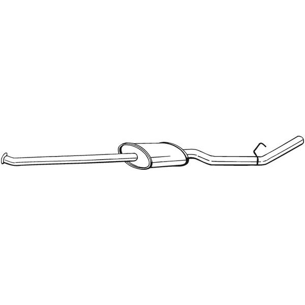 Silencieux Central Bosal 284-079