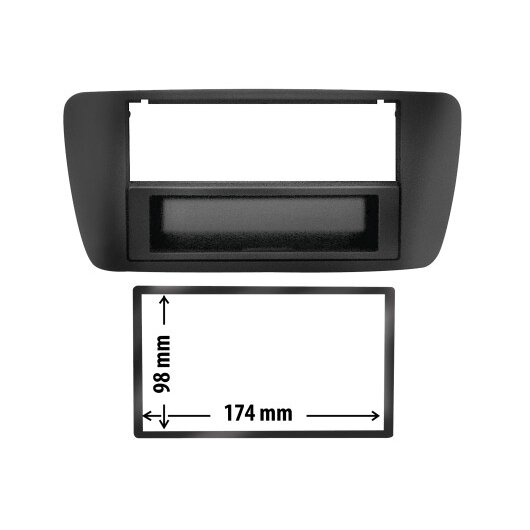 Entretoise 2 Din Phonocar Pour Autoradio