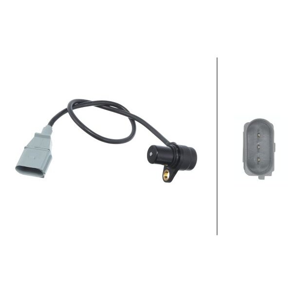 Capteur D'angle, Vilebrequin Hella 6pu 009 146-331