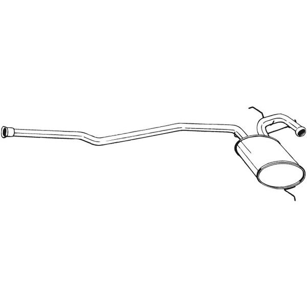 Silencieux Central Bosal 283-219