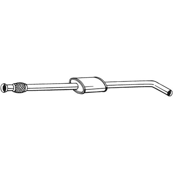 Silencieux Central Bosal 282-427