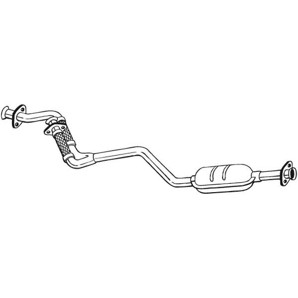Silencieux Avant Bosal 285-173