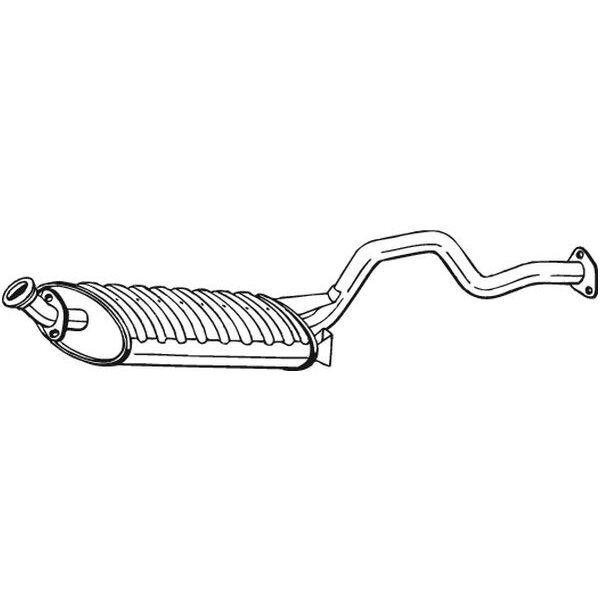 Silencieux Arrière Bosal 278-557