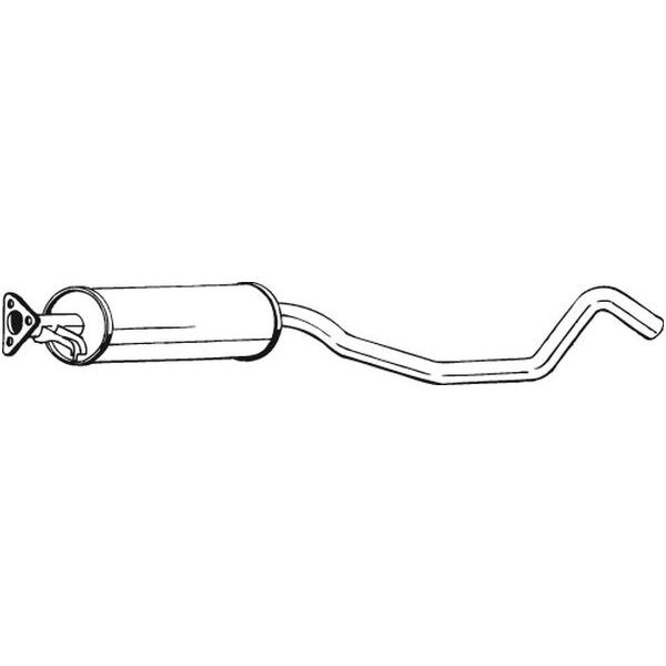 Silencieux Central Bosal 281-145