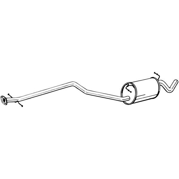 Silencieux Central Bosal 287-073