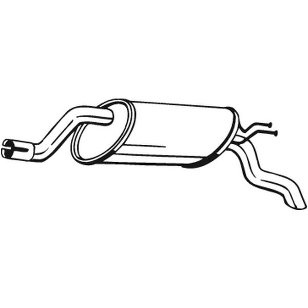 Silencieux Arrière Bosal 148-195