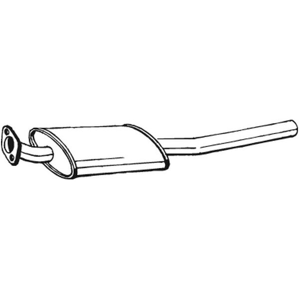 Silencieux Central Bosal 200-541