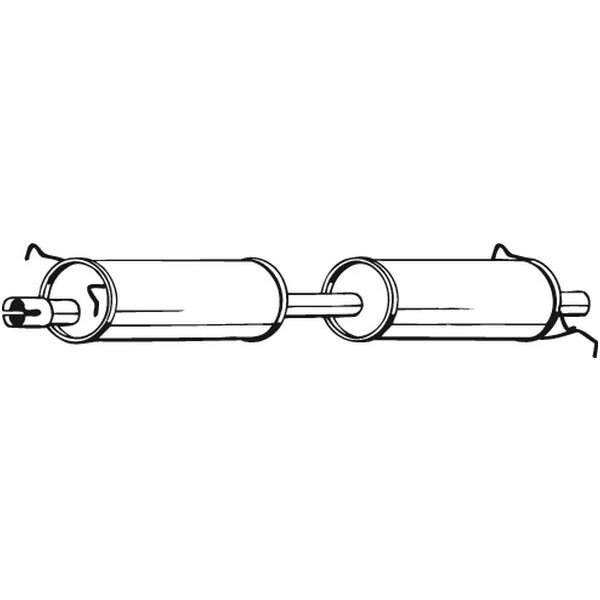 Silencieux Central Bosal 280-055