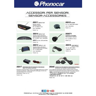 Temporisateur Pour Capteurs Avant De Stationnement Phonocar