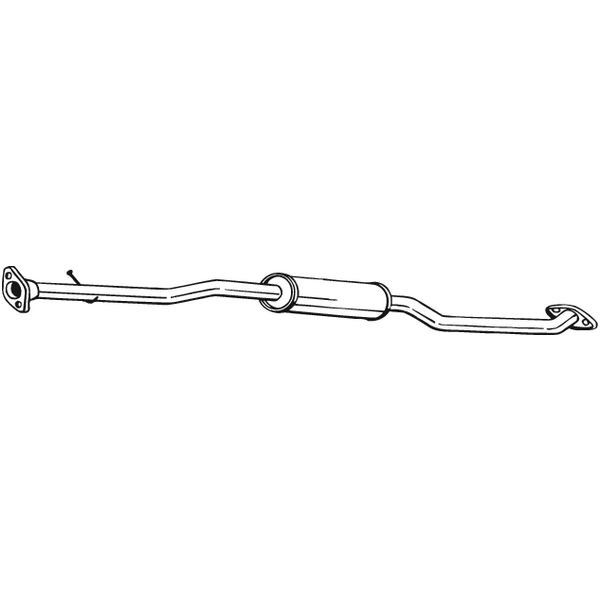 Silencieux Central Bosal 283-553