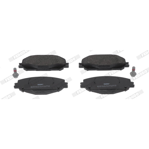 4 Plaquettes De Frein Ferodo Fdb5198