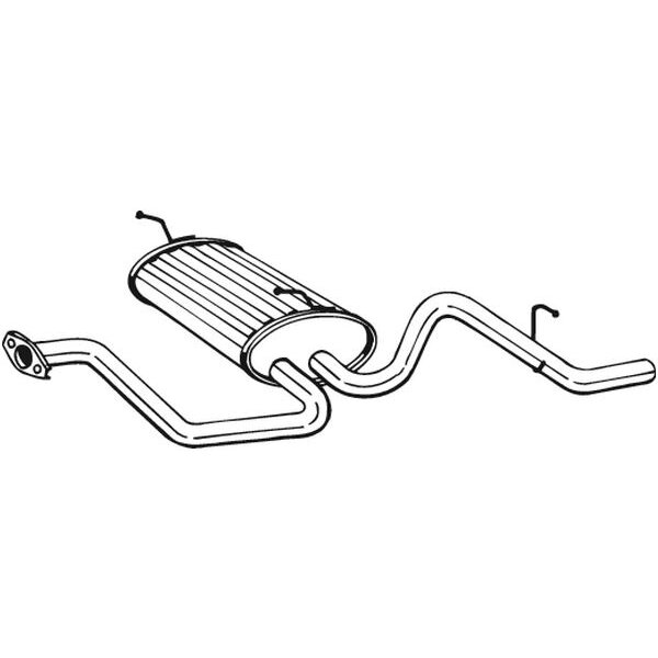 Silencieux Arrière Bosal 281-385