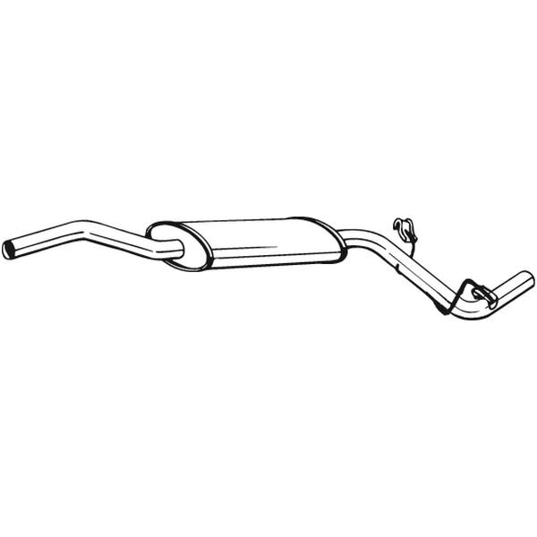 Silencieux Central Bosal 281-371