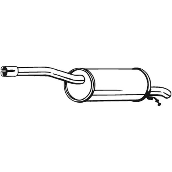 Silencieux Arrière Bosal 200-085