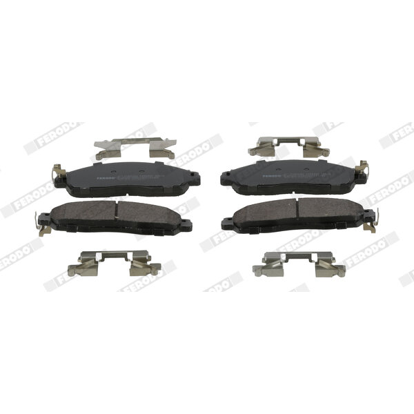 4 Plaquettes De Frein Ferodo Fvr5284