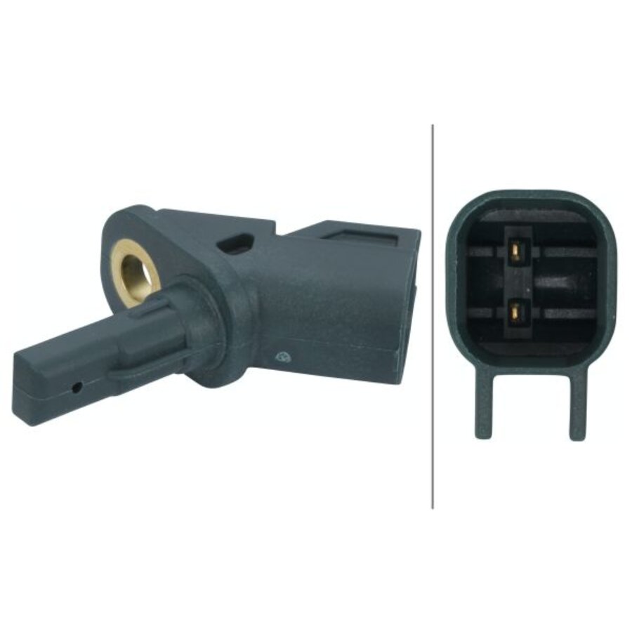 Hella Sensor, Wheel Speed - 2-pin Connector - Rear Axle Left And R 6PU012806-581