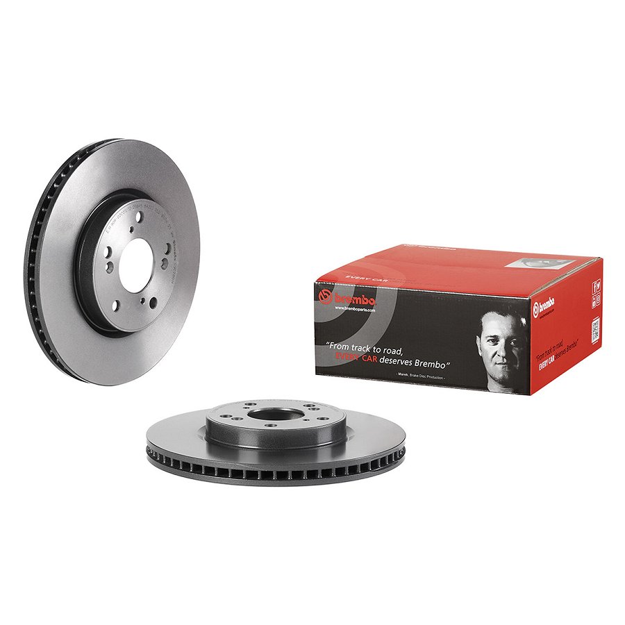 2 Disques De Frein Brembo 09.d280.11