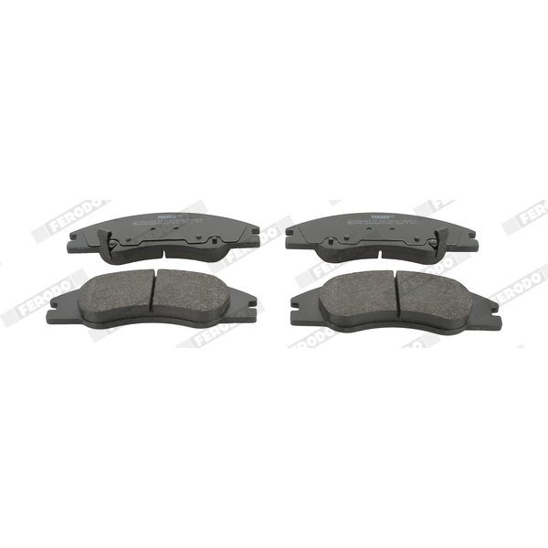 4 Plaquettes De Frein Ferodo Fdb4014