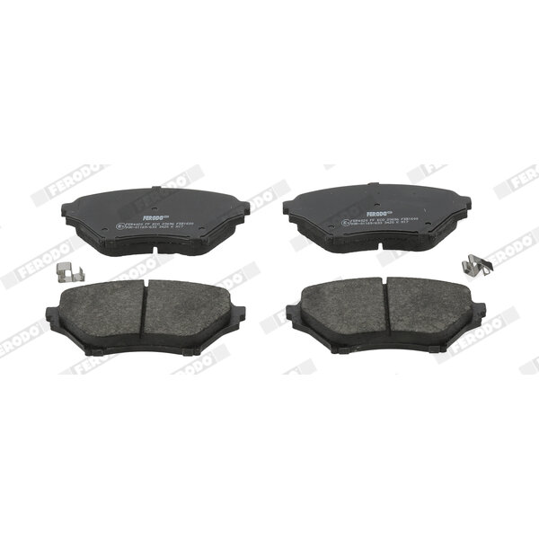 4 Plaquettes De Frein Ferodo Fdb1600