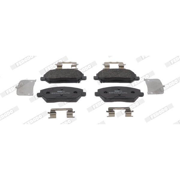 4 Plaquettes De Frein Ferodo Fdb5317