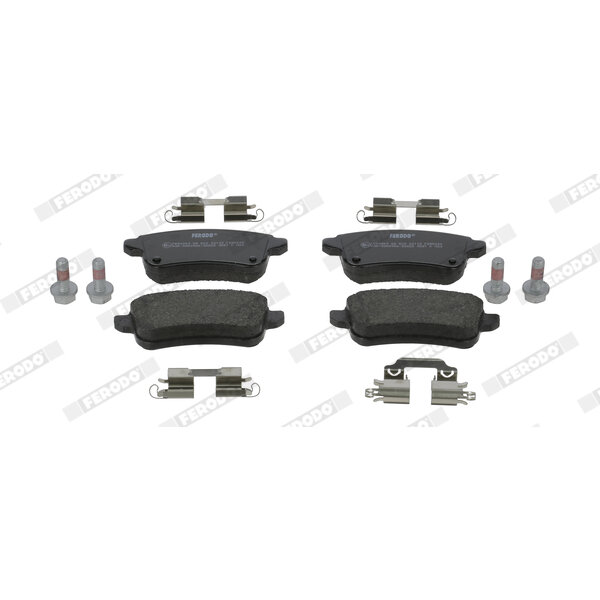 4 Plaquettes De Frein Ferodo Fdb5404