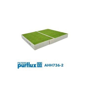 Filtre D'habitacle Hepa Purflux Ahh736-2