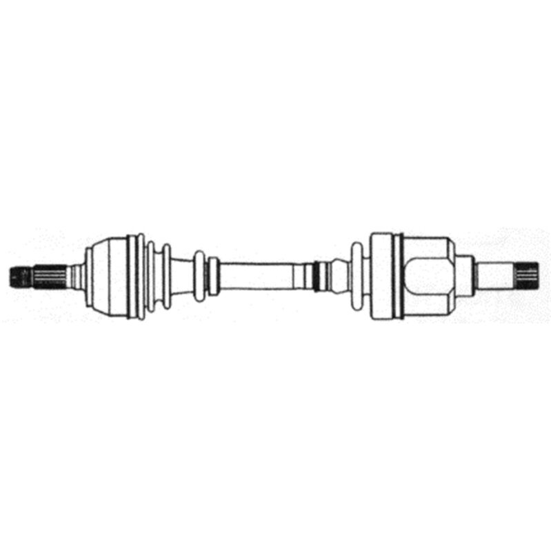 Transmission Cevam 7623 - Gauche (côté Conducteur)