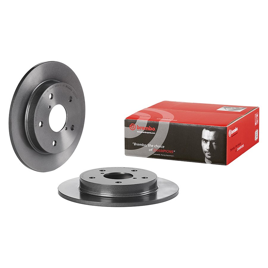 2 Disques De Frein Brembo 08.e534.11