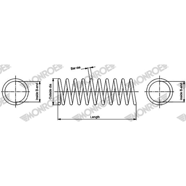 Ressort De Suspension Monroe Sp4976