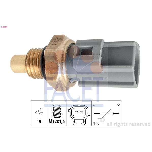 Sonde De Température Du Carburant Facet 7.3281