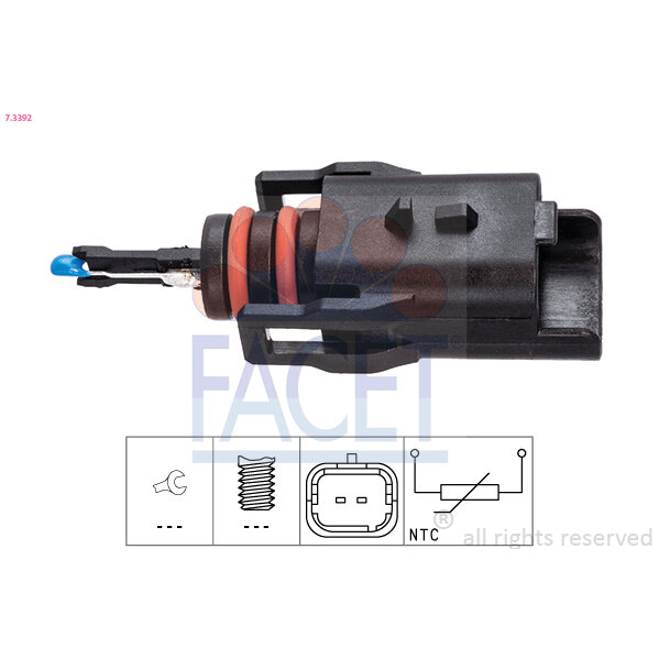 Sonde De Température Du Carburant Facet 7.3392