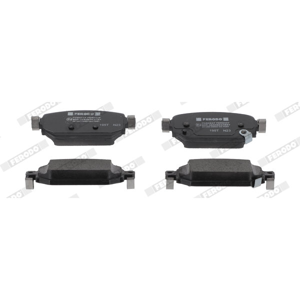 4 Plaquettes De Frein Ferodo Fdb5247
