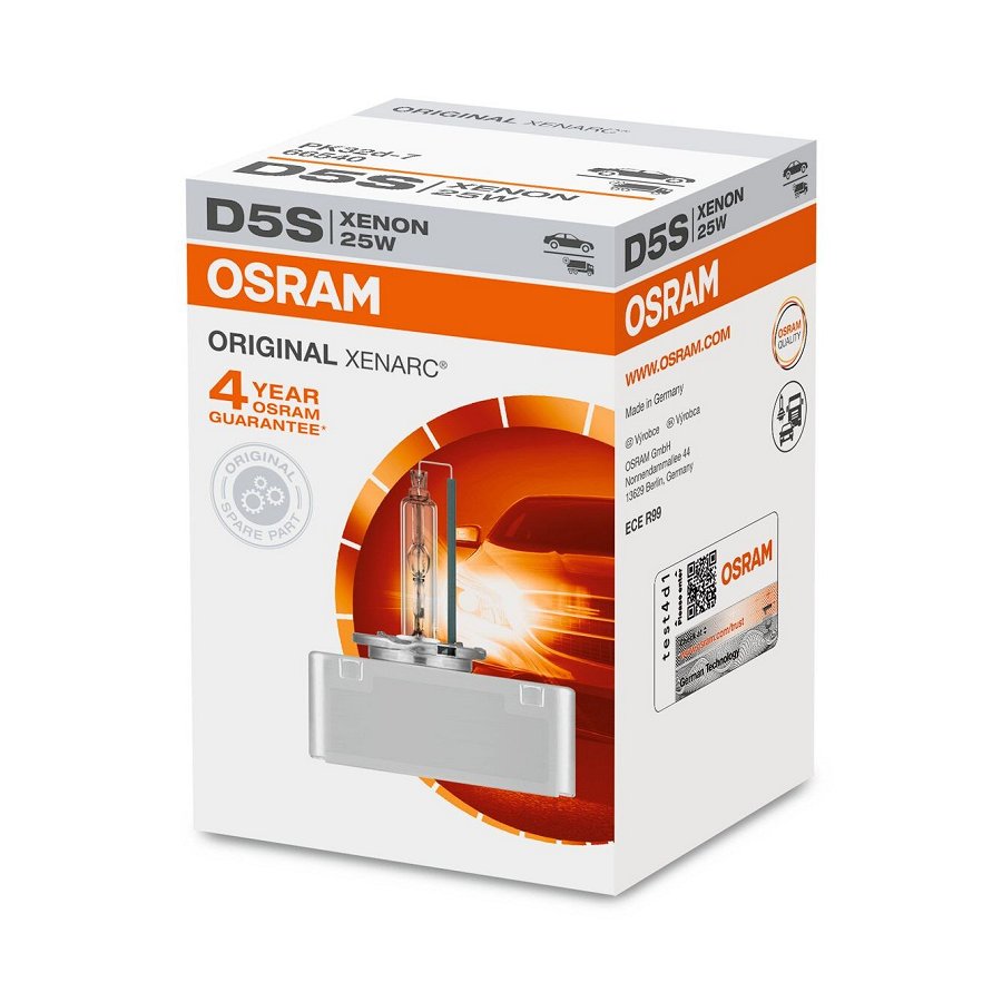 1 Ampoule Osram Xenarc Original D5s 12v 25w