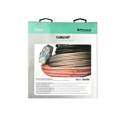 Kit Câble Amplificateur Phonocar Ref. 06096