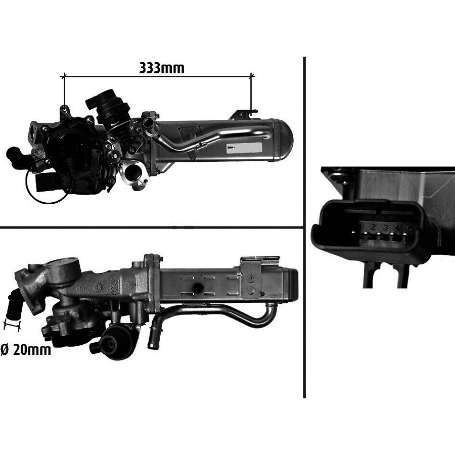 Vanne Egr Valeo 700441