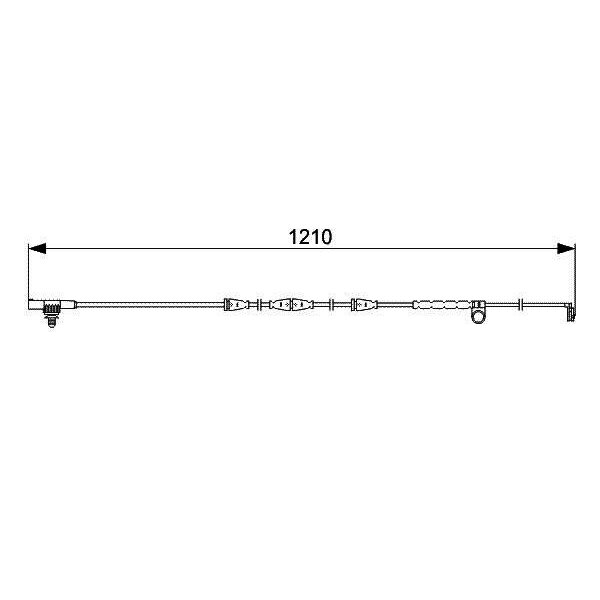Témoin D'usure Bosch 1987473054