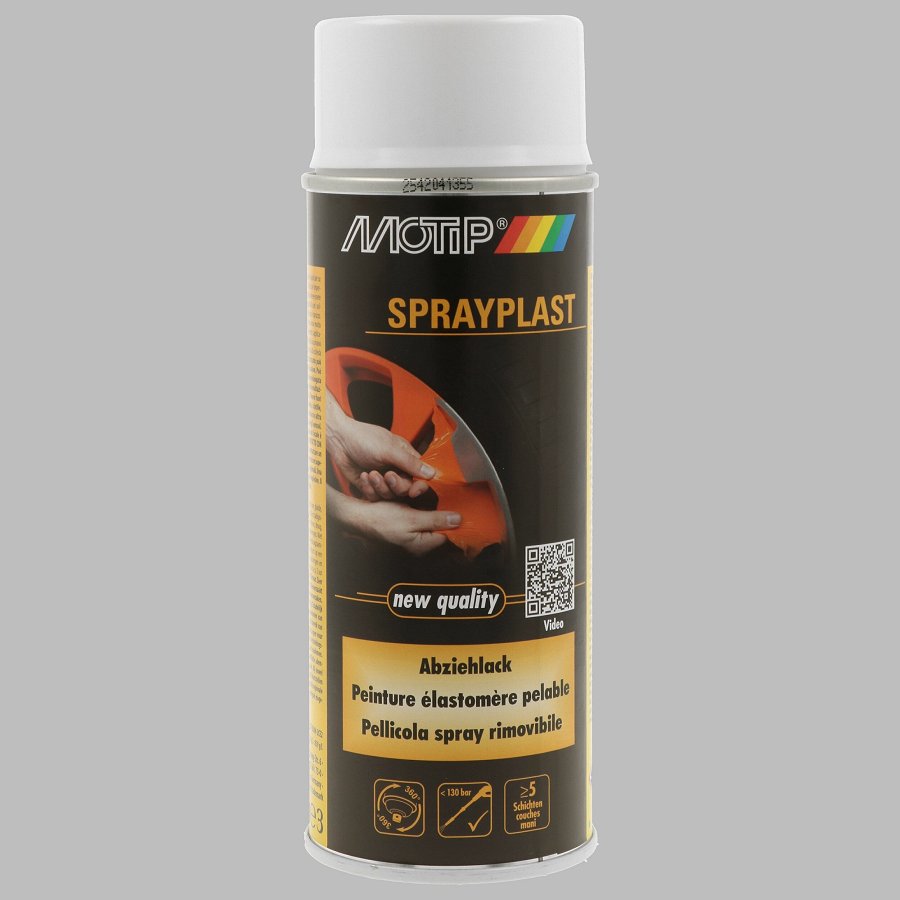 Bombe De Peinture Blanc Motip 400 Ml 396533
