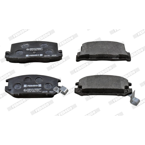 4 Plaquettes De Frein Ferodo Fdb470