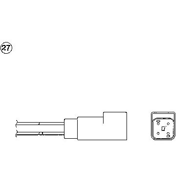 Sonde Lambda Ngk Référence 1867