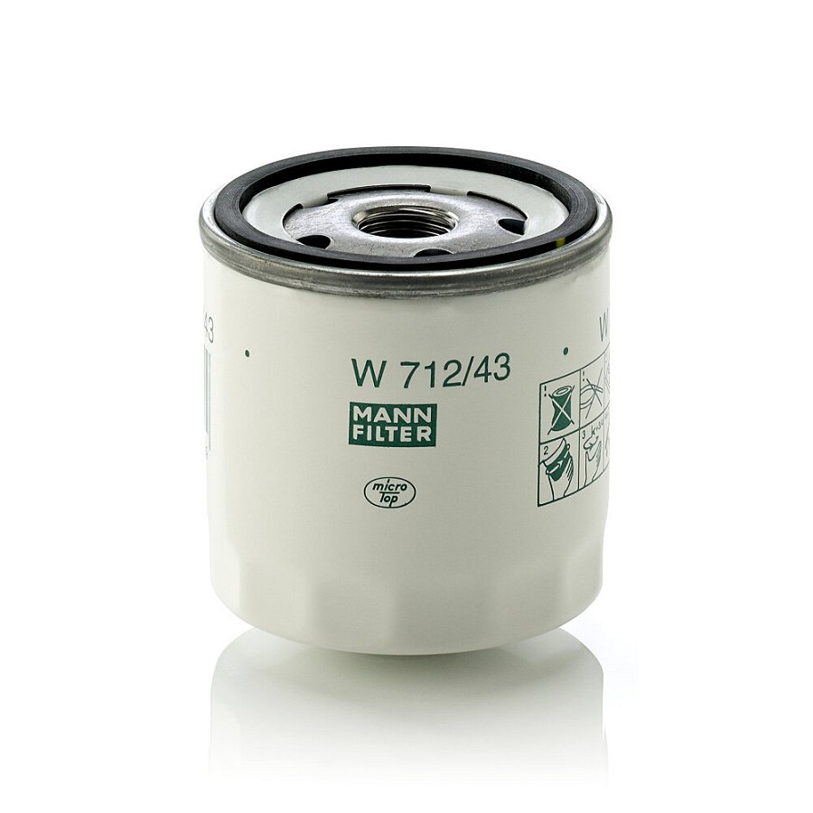 Filtre À Huile Mann-filter W712/43