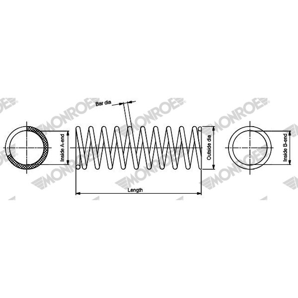 Ressort De Suspension Monroe Sp4981