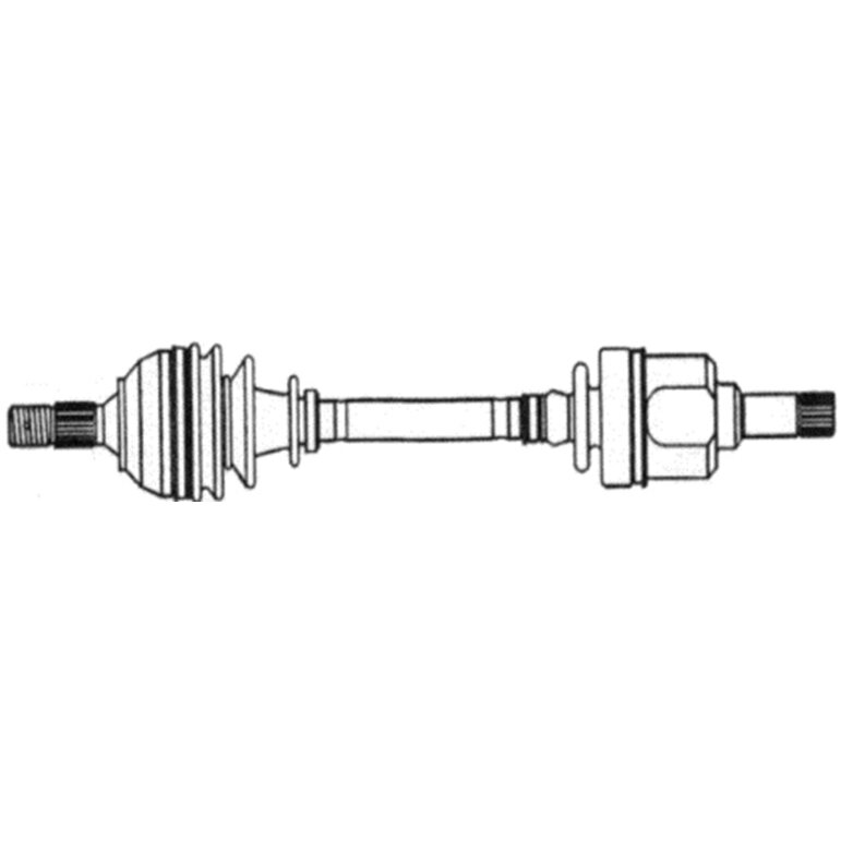 Transmission Cevam 7639 - Gauche (côté Conducteur)