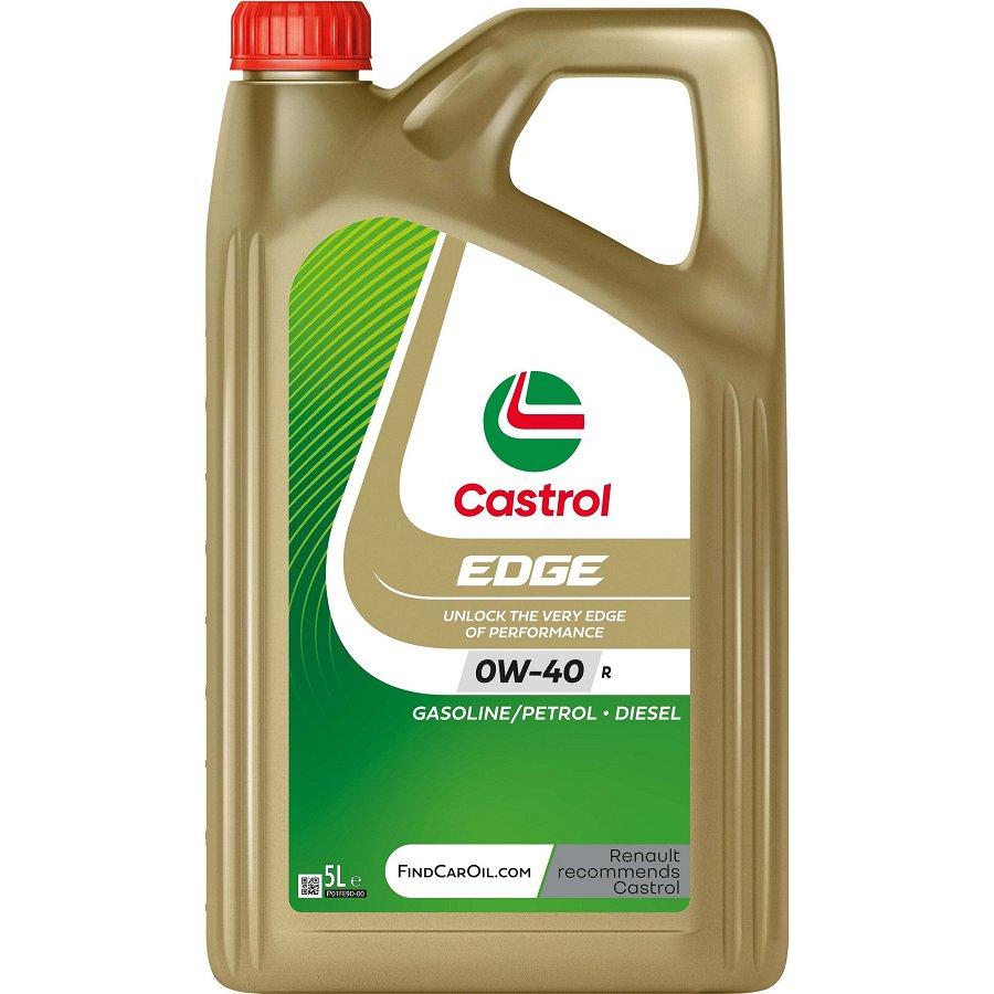 Huile Moteur Castrol Edge 0w-40 R Essence Et Diesel 5l