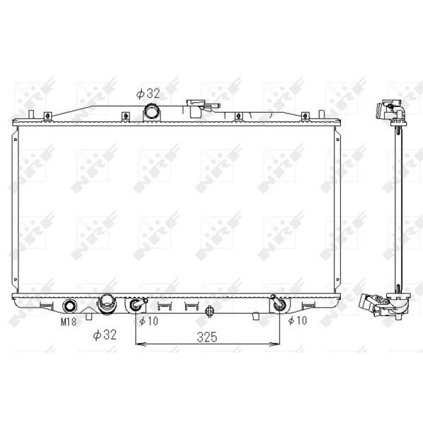Radiateur Nrf 53391