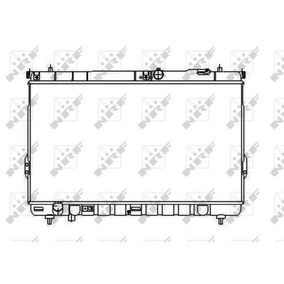 Radiateur Nrf 53358